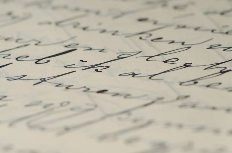 Handwritten Vows