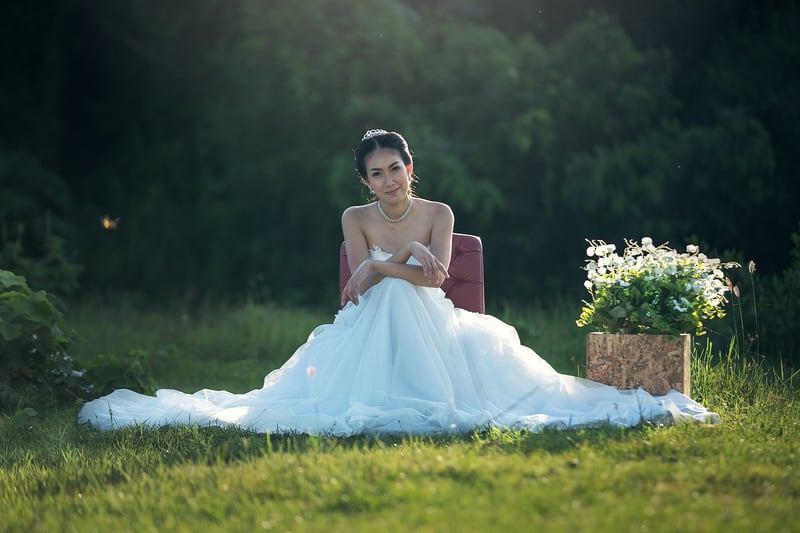 Elegant Wedding Gown